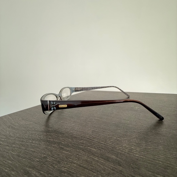 Coach Annabel 530 Brown Tortoise Eyeglass Frames With Case